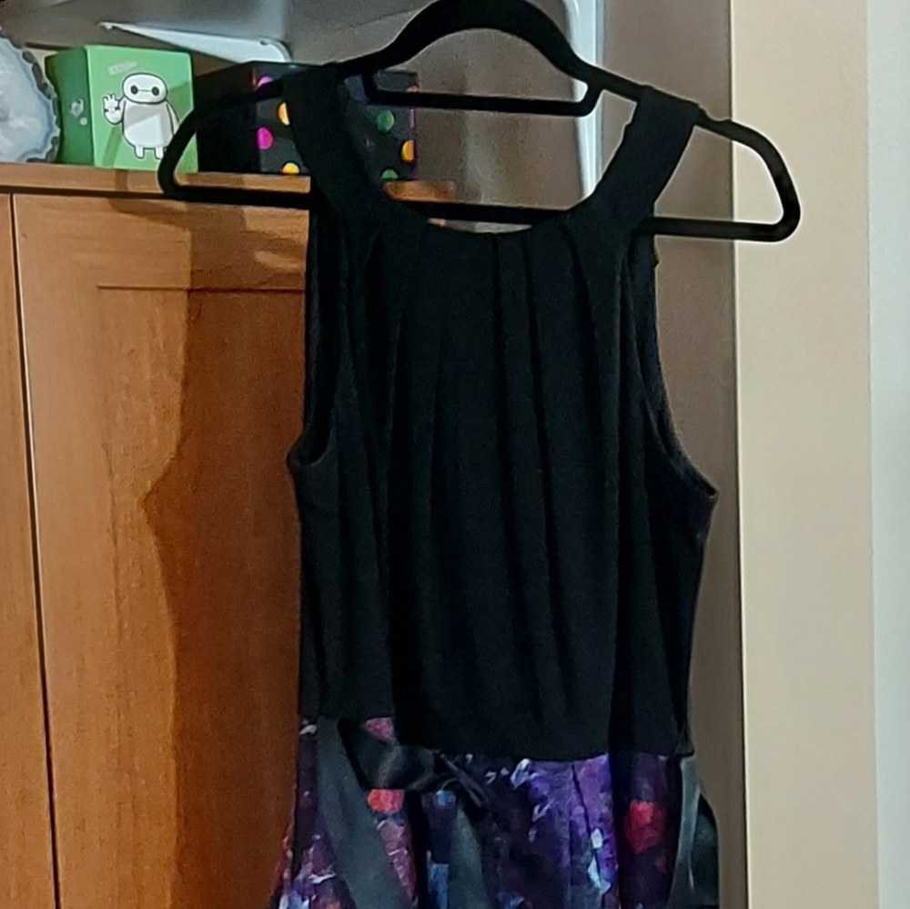 Multi colored gown
